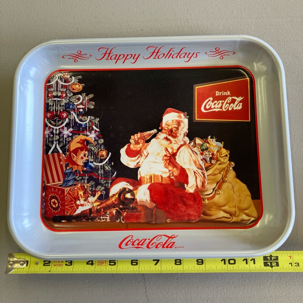 Coca-Cola Holiday Serving Tray